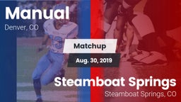 Matchup: Manual  vs. Steamboat Springs  2019