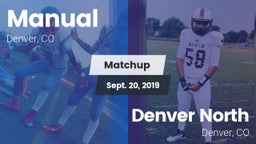 Matchup: Manual  vs. Denver North  2019