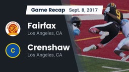 Recap: Fairfax vs. Crenshaw  2017