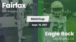 Matchup: Fairfax vs. Eagle Rock  2017