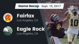 Recap: Fairfax vs. Eagle Rock  2017