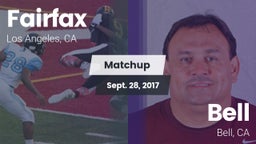 Matchup: Fairfax vs. Bell  2017