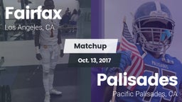 Matchup: Fairfax vs. Palisades  2017