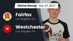 Recap: Fairfax vs. Westchester  2017