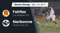 Recap: Fairfax vs. Narbonne  2017