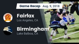 Recap: Fairfax vs. Birmingham  2018