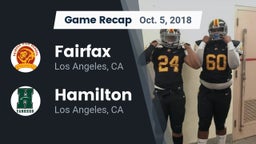 Recap: Fairfax vs. Hamilton  2018