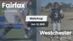 Matchup: Fairfax vs. Westchester  2018