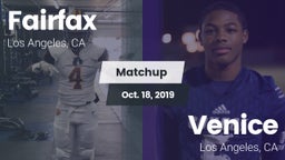 Matchup: Fairfax vs. Venice  2019