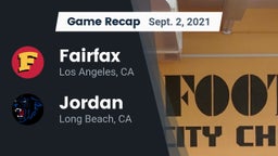 Recap: Fairfax vs. Jordan  2021