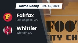 Recap: Fairfax vs. Whittier  2021