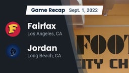 Recap: Fairfax vs. Jordan  2022