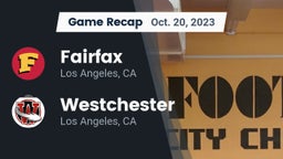 Recap: Fairfax vs. Westchester  2023