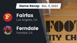 Recap: Fairfax vs. Ferndale  2023