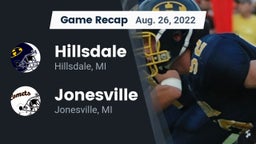 Recap: Hillsdale  vs. Jonesville  2022