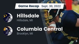Recap: Hillsdale  vs. Columbia Central  2022