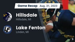 Recap: Hillsdale  vs. Lake Fenton  2023