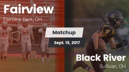 Matchup: Fairview  vs. Black River  2017