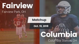 Matchup: Fairview  vs. Columbia  2018
