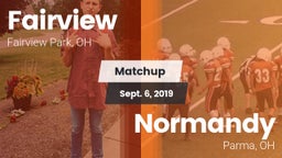 Matchup: Fairview  vs. Normandy  2019