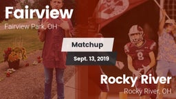 Matchup: Fairview  vs. Rocky River   2019