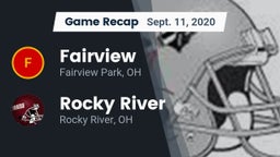 Recap: Fairview  vs. Rocky River   2020