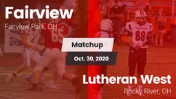 Matchup: Fairview  vs. Lutheran West  2020