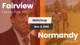 Matchup: Fairview  vs. Normandy  2020