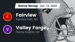 Recap: Fairview  vs. Valley Forge  2020