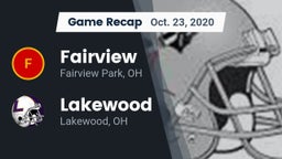Recap: Fairview  vs. Lakewood  2020