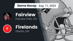 Recap: Fairview  vs. Firelands  2023
