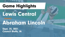 Lewis Central  vs Abraham Lincoln  Game Highlights - Sept. 25, 2021