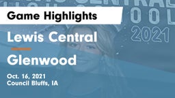 Lewis Central  vs Glenwood  Game Highlights - Oct. 16, 2021