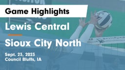 Lewis Central  vs Sioux City North  Game Highlights - Sept. 23, 2023