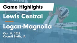 Lewis Central  vs Logan-Magnolia  Game Highlights - Oct. 14, 2023