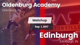Matchup: Oldenburg Academy vs. Edinburgh  2017