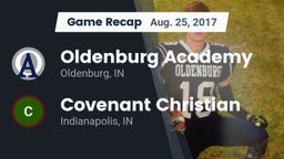 Recap: Oldenburg Academy  vs. Covenant Christian  2017