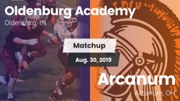 Matchup: Oldenburg Academy vs. Arcanum  2019