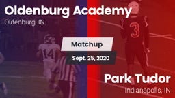 Matchup: Oldenburg Academy vs. Park Tudor  2020