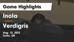 Inola  vs Verdigris Game Highlights - Aug. 12, 2022