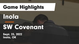 Inola  vs SW Covenant Game Highlights - Sept. 23, 2022