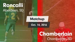 Matchup: Roncalli  vs. Chamberlain  2016