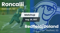 Matchup: Roncalli  vs. Redfield/Doland  2017