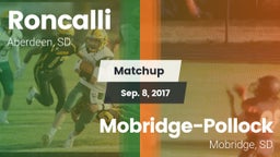 Matchup: Roncalli  vs. Mobridge-Pollock  2017