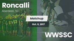 Matchup: Roncalli  vs. WWSSC 2017
