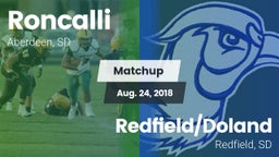 Matchup: Roncalli  vs. Redfield/Doland  2018