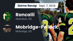 Recap: Roncalli  vs. Mobridge-Pollock  2018