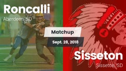 Matchup: Roncalli  vs. Sisseton  2018