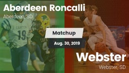 Matchup: Roncalli  vs. Webster  2019