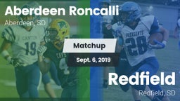 Matchup: Roncalli  vs. Redfield  2019